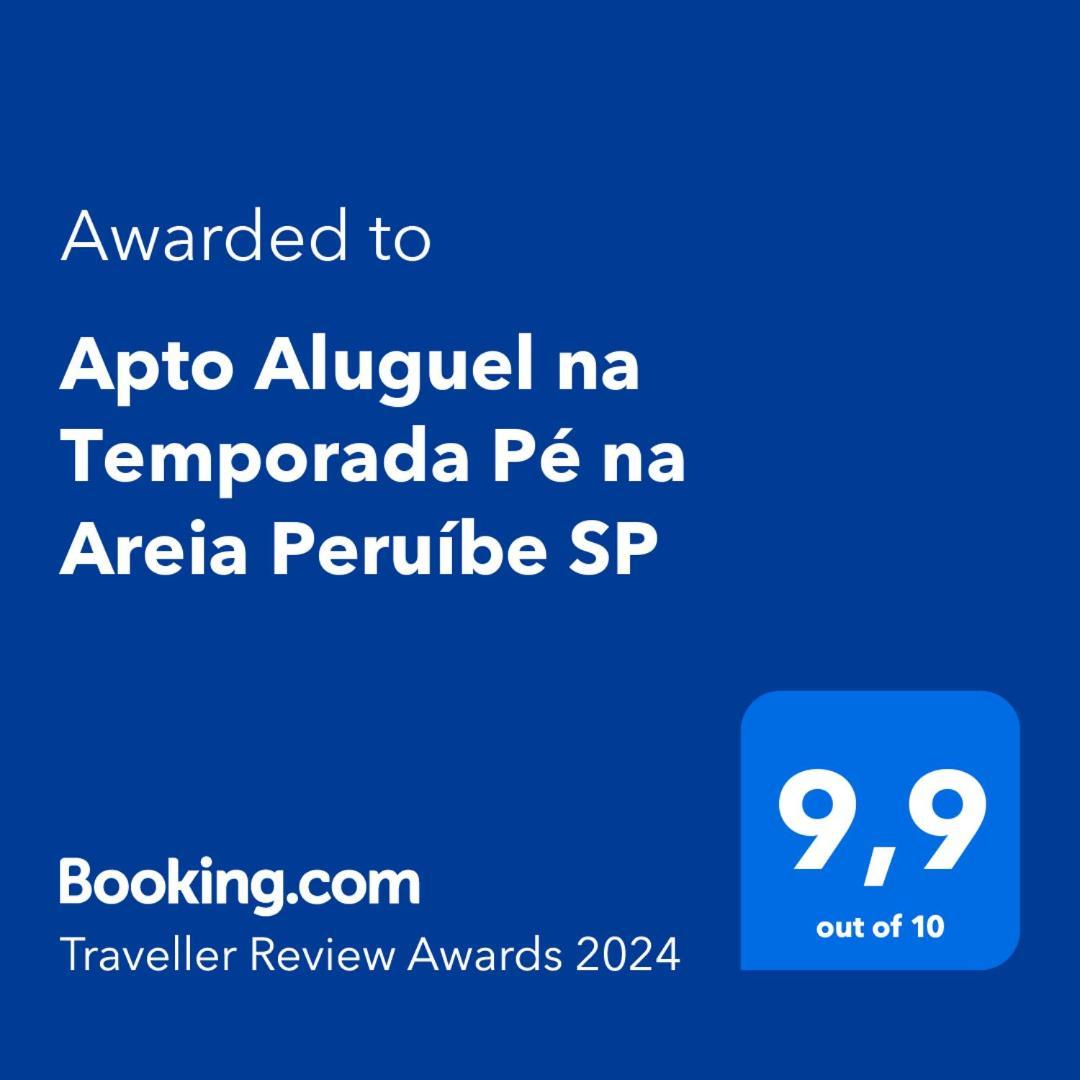 Apto Aluguel Na Temporada Pe Na Areia Peruibe Sp 외부 사진