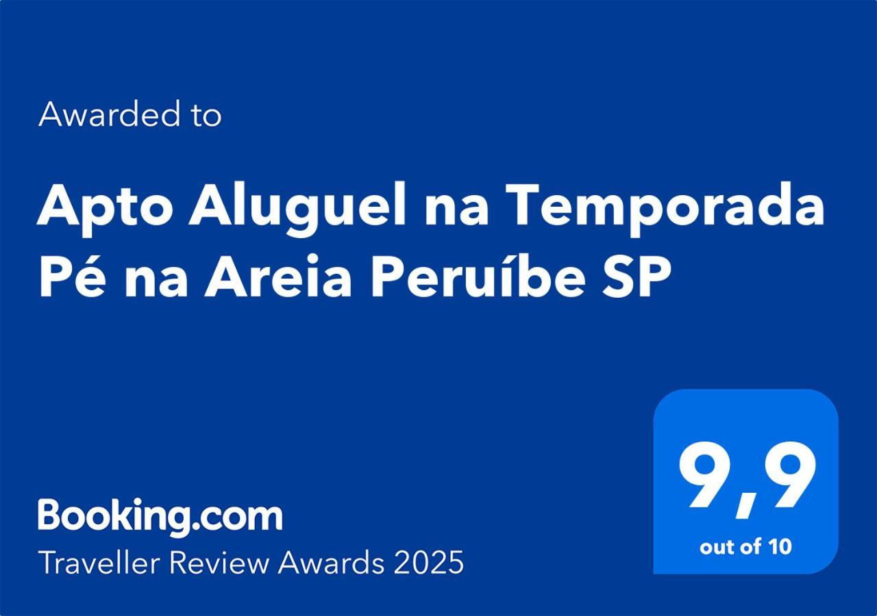 Apto Aluguel Na Temporada Pe Na Areia Peruibe Sp 외부 사진
